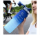 Gradient Plastic Sports Water Bottle 1200ml | Large Capacity BPA-Free Gym, Travel & Outdoor Water Cup with Measurement Scale - Blue 5 in UAE