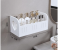 Wall Mounted Storage Shelf Organizer Space Saving Rack for Bathroom and Kitchen 28x14.5x10cm 1 in UAE