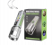 Ultra Bright Long Range LED Flashlight with Zoom Transparent Fluorescent Tactical Torch with Magnet & Clip 1 in UAE