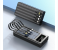 Airmez 30000mAh Solar High-Capacity Power Bank with 4 Built-in Cables (Micro USB, USB-C, iPhone, USB-A) 1 in UAE