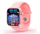 Smartbarry A61 Pro 3-in-1 Smartwatch – 36mm Mini Size, HD Touchscreen & Bluetooth Calling – Ramadan Special Gift Edition – Includes 2 Silicone Straps & 1 Jewelry Bracelet – Pink 1 in UAE