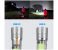 Ultra Bright Long Range LED Flashlight with Zoom Transparent Fluorescent Tactical Torch with Magnet & Clip 2 in UAE