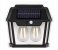 Solar Interaction Wall Lamp - Outdoor Motion Sensor LED Light, Waterproof Dusk to Dawn Security Lighting for Garden, Patio & Path (Warm White) 1 in UAE