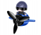 Cartoon Astronaut Pilot Car Air Freshener - Rotating Propeller Car Diffuser Vent Clip - Luxury Interior Accessory & Odor Eliminator for All Car Models - Blue/Black 1 in UAE