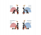  3 Wheels Kids Scooter Height Adjustable Foldable Lean to Steer Children Kick Scooters for Kids (orange) 5 in UAE
