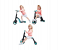 Kick Toy Scooter Adjustable Baby Foot Scooter for Children 3 in UAE