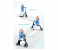 Kick Toy Scooter Adjustable Baby Foot Scooter for Children 4 in UAE