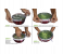 Silicone Lid Set, Silicon lids for containers, Silicon Stretchable lids, Silicone lids and Cover 4 in UAE