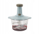Manual Food Processor & Hand Press Blender (2.0L) - Multipurpose Vegetable Chopper, Meat Grinder & Garlic Mincer - Teal Blue 1 in UAE