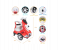 Kids' Electric Vehicles, 6V 4A Dual DriveRide On Car for Toddlers with Automatic Bubble Function, and Music Electric Car for 3-6 Years Kids 5 in UAE