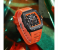 CURREN 8438 Men’s Luxury Rectangle Quartz Watch – Sport Casual Analog Wristwatch with Silicone Rubber Strap, Luminous Hands & Water Resistant Design 7 in UAE