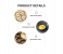Egg Rings For Breakfast,Mini Pancakes,Fried Eggs,4 Pack Egg Pancake Maker Molds With 1 Brush,Stainless Steel Non Stick Metal 4 Shapes Mold With Yellow Silicone Handle 3 in UAE