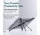 Magnetic Phone Tripod Stand, 3-in-1 Adjustable Holder for iPhone iPad Laptop, 8-Level Height & Angle, Portable Aluminum Alloy Desktop Stand, Compatible with 4-13” iPhone, 10-16” Laptops & Tablets 6 in UAE