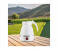  Travel Folding Electric Kettle Fast Boiling Camping 600ml Electric Tea Maker White 4 in UAE