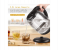 Electric Kettles Glass Kettle With Blue Led Light pyrex clear Glass Electric Kettle 7 in UAE