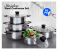 10 PCS Stainless Steel Stock pot Set with Cooltouch Handle 1 in UAE
