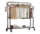 Metal Coat Rack, Simple Floor Standing Clothes Hanger for Indoor Balcony and Dormitory, Easy Assembly Drying Organizer 2 in UAE