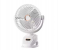 Customized Mini Portable LED Display Battery Desk Fan 3-in-1 Foldable USB-Powered Plastic Fan for Cars and Hotels with Clip 1 in UAE