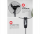 Olsenmark OMF1738 16-inch 3 Speed Stand Fan with Timer - Black 2 in UAE