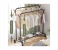 Metal Coat Rack, Simple Floor Standing Clothes Hanger for Indoor Balcony and Dormitory, Easy Assembly Drying Organizer 1 in UAE