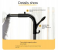 Metal Coat Rack, Simple Floor Standing Clothes Hanger for Indoor Balcony and Dormitory, Easy Assembly Drying Organizer 6 in UAE