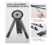 Magnetic Phone Tripod Stand, 3-in-1 Adjustable Holder for iPhone iPad Laptop, 8-Level Height & Angle, Portable Aluminum Alloy Desktop Stand, Compatible with 4-13” iPhone, 10-16” Laptops & Tablets 2 in UAE