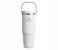 Stanley IceFlow Flip Straw Vacuum Stainless Steel Water Bottle with Leakproof Lid, BPA-Free ,40oz,Frost White 1 in UAE