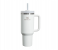Stanley Quencher H2.0 FlowState Vacuum Stainless Steel Water Bottle with Lid and Straw, BPA-Free, 40oz , Pure white 1 in UAE