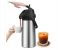 Airpot Coffee Carafe with Pump, Stainless Steel Insulated Thermal Carafe Coffee Dispenser for Hot/ Cold Beverages, 12 Hour Heat Retention 1 in UAE