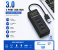 USB 3.0 4-Port Hub with 30cm Cable | 5Gbps SuperSpeed USB Splitter | Plug & Play Multi USB Adapter for Laptop, PC, Mac, Keyboard, Mouse & Flash Drive 1 in UAE