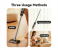 Wireless Wet Dry Vacuum Cleaner Mop Combo - 14000Pa Power Suction Self-Cleaning, Low Noise, Rechargeable Vacuum Cleaner With 3 Modes & Adjustable Length, Multi-Angle Brush For Apartment Hardwood Rug, Pet Hair, Car, Black 3 in UAE