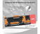 AULA F3032 Wired RGB Backlight Mechanical Gaming Keyboard | Orange + Black, Red Switch (F3032OBRd) 5 in UAE