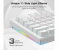 AULA Mechanical F3032 Keyboard, 87 Keys RGB Backlight Gaming Keyboard, Compact Wired Computer Keyboards for Windows PC (White, Red Switch) 3 in UAE