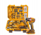 Ingco HKTHP41662 166 Pcs Tools Set 2.0 Ah Battery Capacity 22500 bpm Impact Rate 66 Nm Maximum Torque 2 in UAE