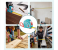 TOTAL 8m x 25mm Steel Heavy Duty Measuring Tape with Double Sided Metric & Inch Scale, 3 Lock Buttons, Matte Anti-Glare Blade, Shockproof Rubber Case with Belt Clip Tape Measure for Construction Use 9 in UAE