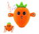 Interactive Carrot – Soft Sensory Music Plush With Sounds, Parent-Child Fun And Early Learning (Carrot) 1 in UAE