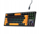 AULA F3032 Wired RGB Backlight Mechanical Gaming Keyboard | Orange + Black, Red Switch (F3032OBRd) 1 in UAE