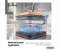 360° Spin Mop with Square Bucket Deluxe System Set and Reusable Microfiber Pads for Wet & Dry Glass, Wall, Tile and Home Floor Cleaning - 3 in UAE