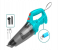 TOTAL P20S Cordless Handheld Vacuum Cleaner 20V Lithium Battery, Portable Wet & Dry Vacuum, 9kPa Powerful Suction, Rechargeable Mini Vacuum Cleaner with Brush & Crevice Nozzle 2 in UAE