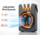 3 Hole Bladeless Mist Fan with Air Purifier Energy Saving LED Lighting Digital Display 2000mAh Battery for Car & Hotel Use 2 in UAE