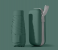 Portable Small Foldable Umbrellas Gradient Color Super Mini Pocket Lightweight Sturdy Steel Shaft Windproof Travel Umbrella 9 in UAE