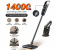 Wireless Wet Dry Vacuum Cleaner Mop Combo - 14000Pa Power Suction Self-Cleaning, Low Noise, Rechargeable Vacuum Cleaner With 3 Modes & Adjustable Length, Multi-Angle Brush For Apartment Hardwood Rug, Pet Hair, Car, Black 6 in UAE