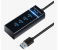 USB 3.0 4-Port Hub with 30cm Cable | 5Gbps SuperSpeed USB Splitter | Plug & Play Multi USB Adapter for Laptop, PC, Mac, Keyboard, Mouse & Flash Drive 6 in UAE