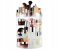 360 Degree Rotating Adjustable Cosmetic Storage Makeup Organizer with 8 Layers Capacity 1 in UAE
