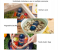 Capsule Fruit and Vegetable Purifier Portable USB Wireless Food Cleaner Vegetable Washing Machine for Fruit, Vegetable, Meat 11 in UAE