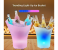 LED Ice Bucket for 5.0 Wireless Speaker Rechargeable Wine Beer Drink Container RGB Color Changing 5W Output 5L 4 in UAE