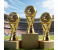 Portable Football Cup Shape Fan USB Rechargeable Variable Speed Football Trophy Shape Mini Fan Strong Airflow Handheld Fan Cooler For Outdoor Football Game Watching Travel 4 in UAE