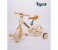 3-in-1 Kids Balance Bike with Pedals & Training Wheels, Toddler Bicycle Learning Bike for Boys & Girls 2-5 Years, Adjustable Seat, Lightweight Kids Ride On Training Bike, Beginner Pedal Balance Bicycle for Indoor Outdoor Play, Stable Toddler Learning Bike Toy - Beige 2 in UAE