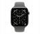 Apple Watch Series 11 GPS And Cellular 46mm With Case And Stone Grey Sport Band - Natural Titanium 2 in UAE