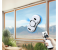 Window Cleaner Robot with Ultrasonic 5600PA Auto Water Glass Cleaning Automatic Smart Robot Cleaner, Remote Control Window Vacuum Cleaner with Control Windows/Tiles/Class Door Indoor Outdoor 1 in UAE